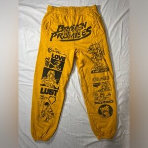 Rare Broken Promises Anime Joggers